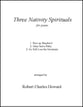 Three Nativity Spirituals piano sheet music cover